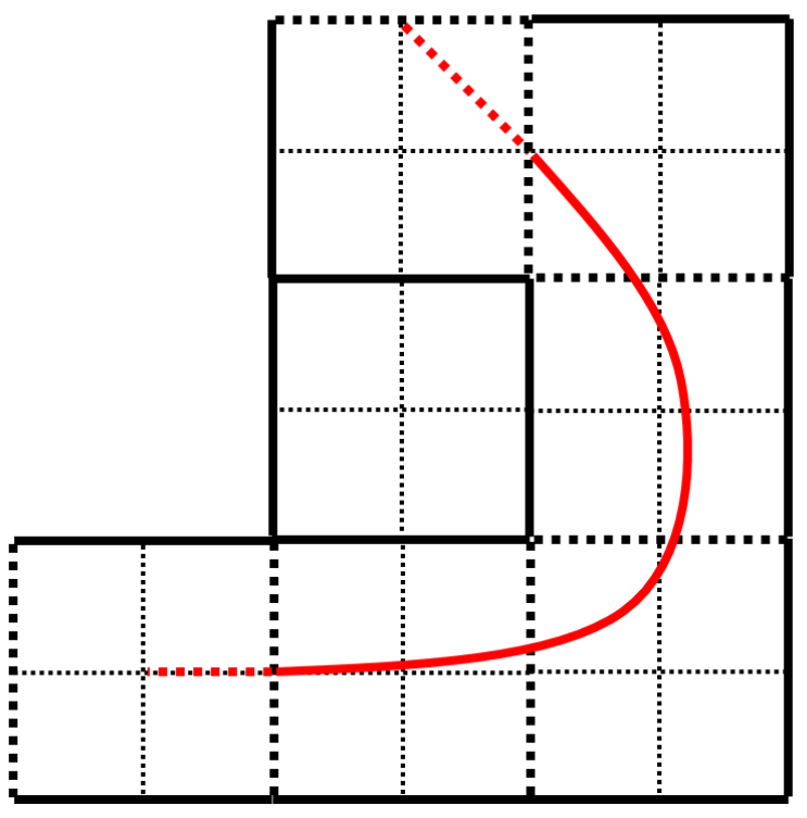 ロング135°