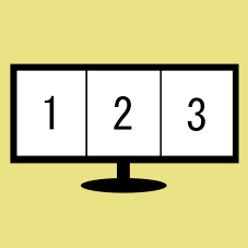 Linuxで画面を3分割して表示する