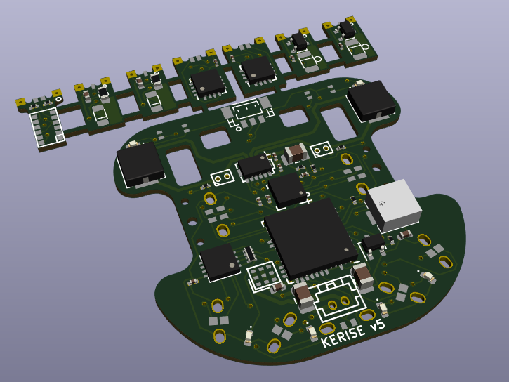 KERISE v4 の基板設計